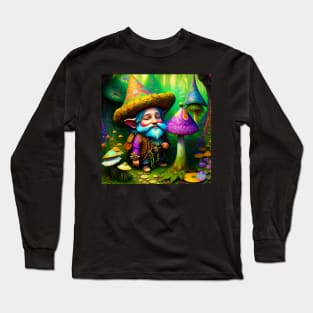 SHROOM GNOME Long Sleeve T-Shirt